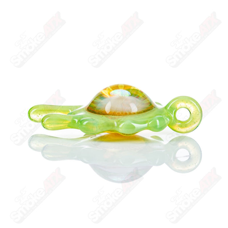 Slime Fume Opal Pendant by Daisuke Saito (Disk of Slop) - Smoke ATX