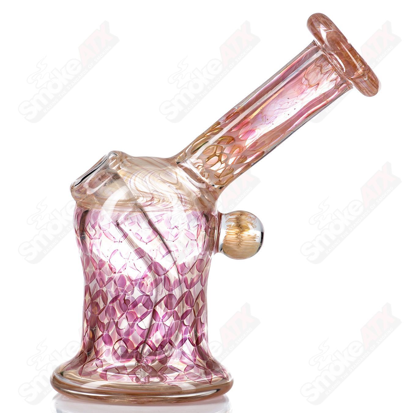 Gold Fume Layback Rig by Nancy Glass - Smoke ATX