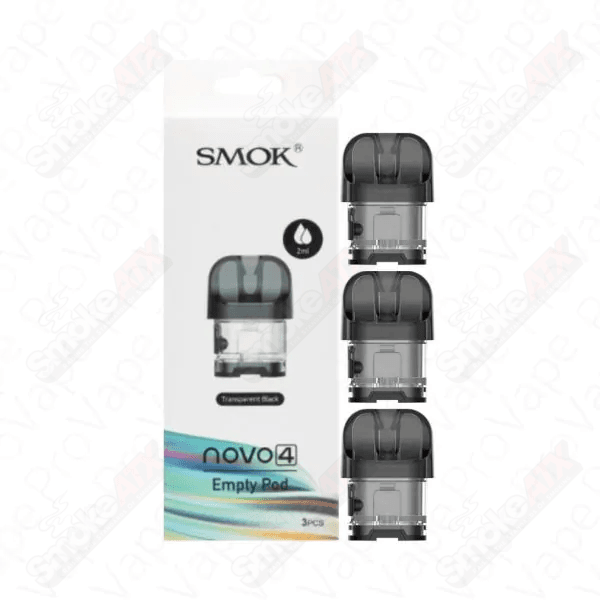 3 PCS Empty Pod 2 ml Novo 4 SMOK - Smoke ATX 