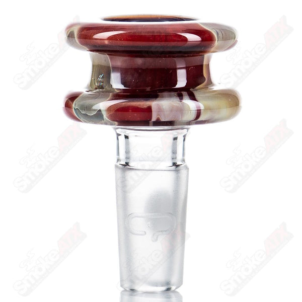 #5 14mm UV Color Elements Multi Hole Bowl Mobius - Smoke ATX 