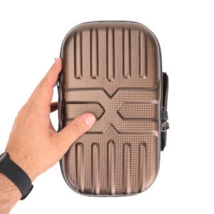 10in Gold Double Decker Vatra Hard Case - Smoke ATX 