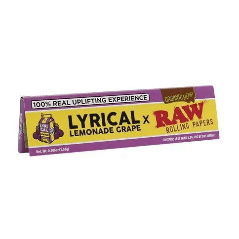 Grape Lyrical Lemonade King Size Wide RAW - Smoke ATX