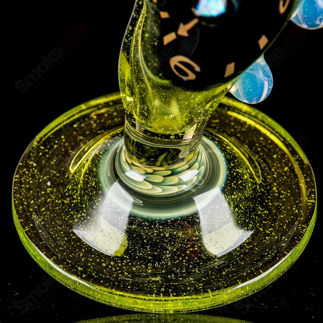 #3 Dali Melting Clock Rig Scoby w Opal Accent Scoby - Smoke ATX