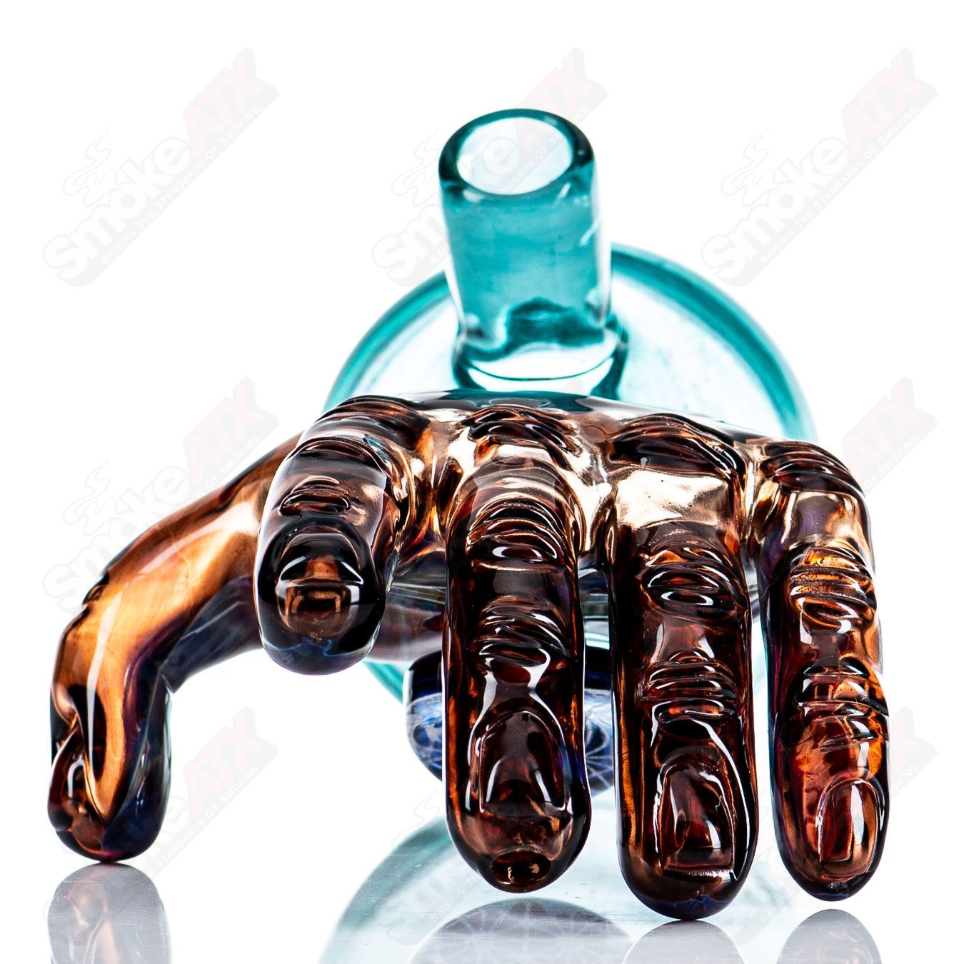 Hand w Dichro Cab Firefly Glass - Smoke ATX