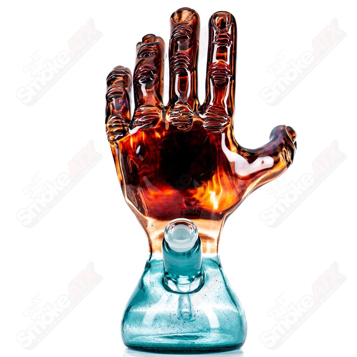 Hand w Dichro Cab Firefly Glass - Smoke ATX