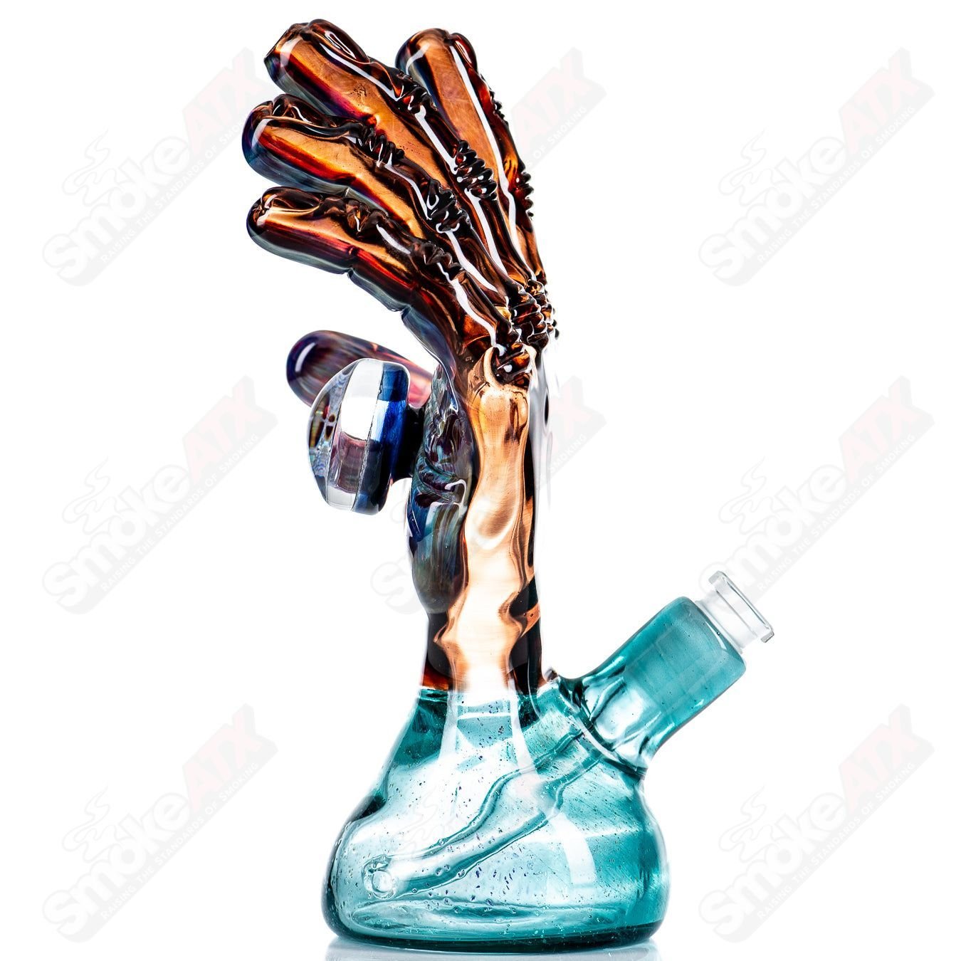 Hand w Dichro Cab Firefly Glass - Smoke ATX