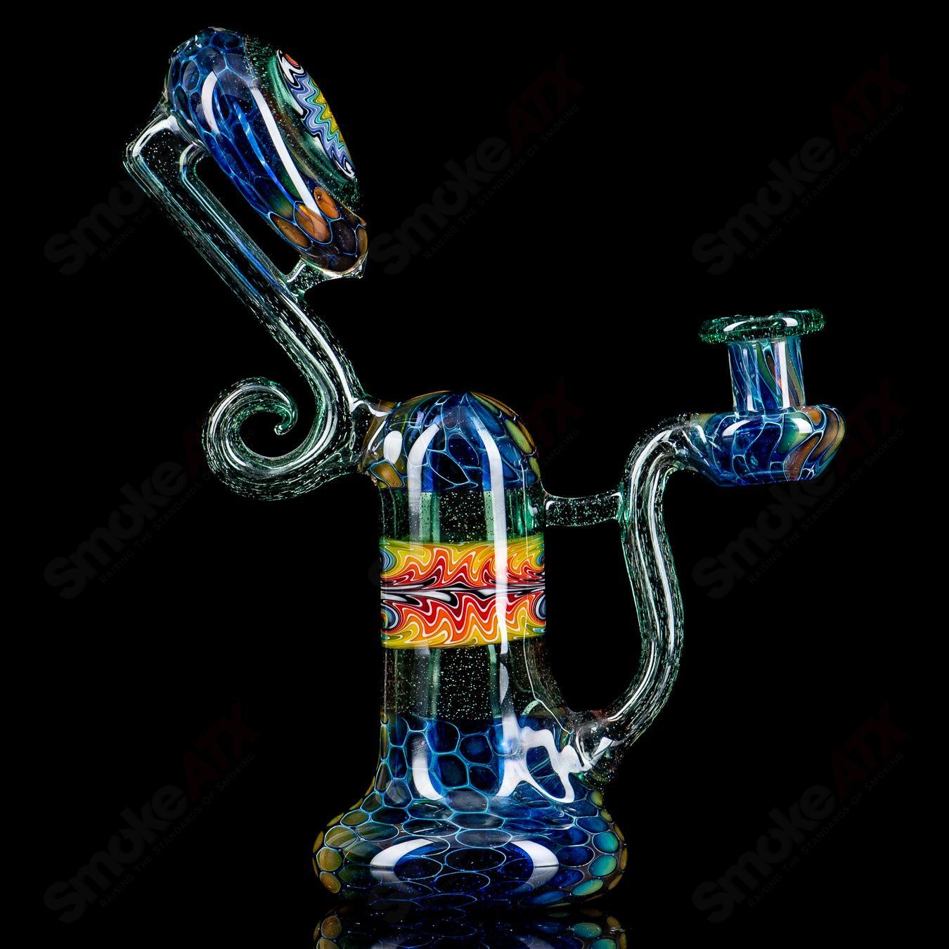 Worked Rig Jakers Glass - Smoke ATX 