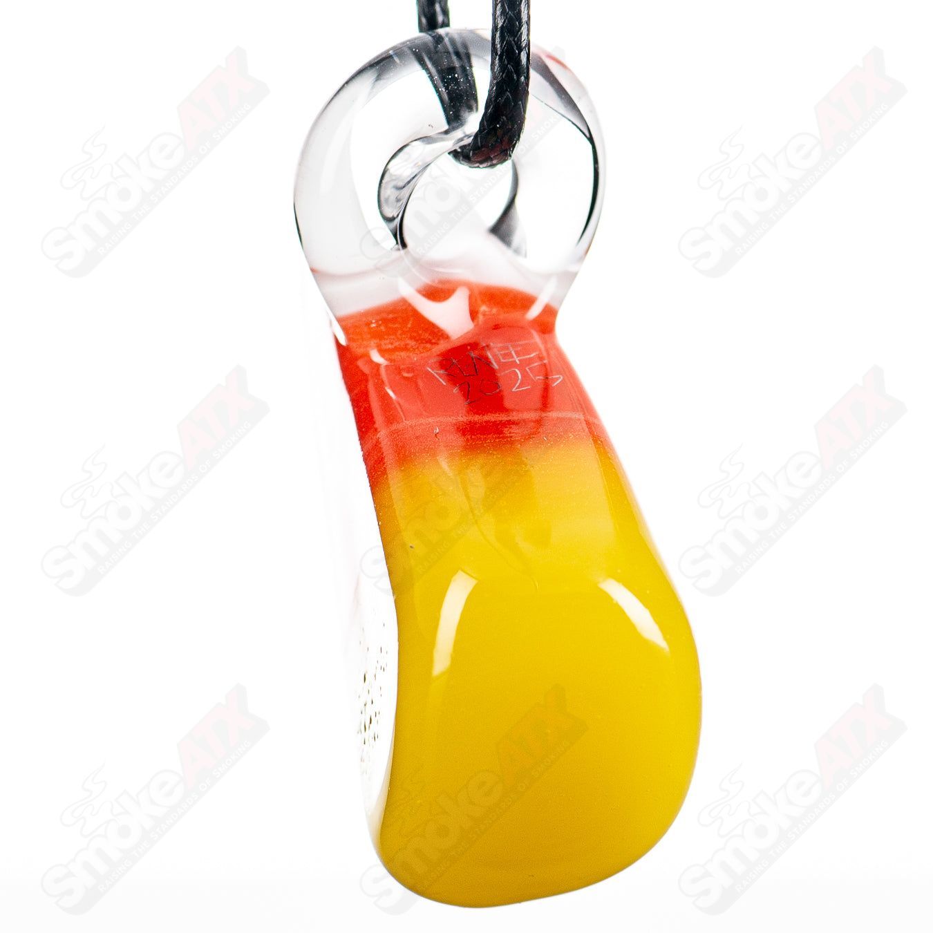 Mega Candy Corn Pendant Sweetshop Glass by Renee Patula