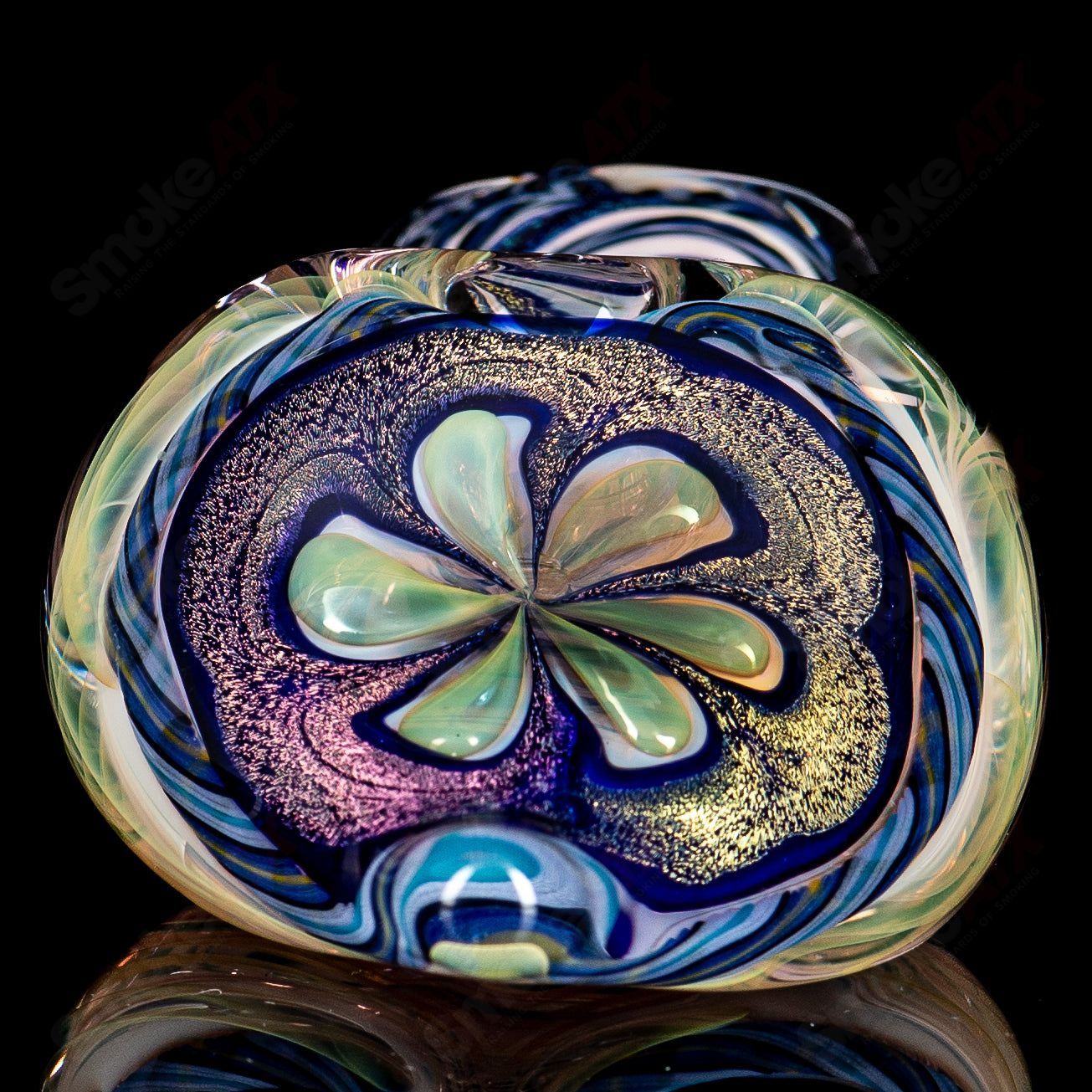 #4 Dichro Flower Sherlock Talent Glass - Smoke ATX 