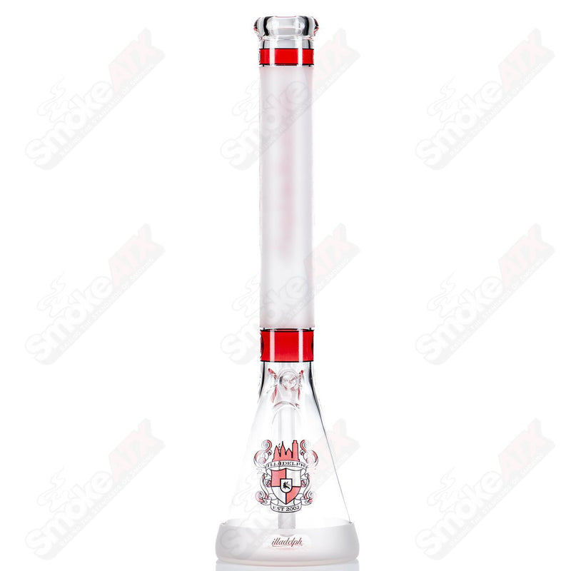 5mm Frosted Medium Beaker (Red) Illadelph - Smoke ATX 