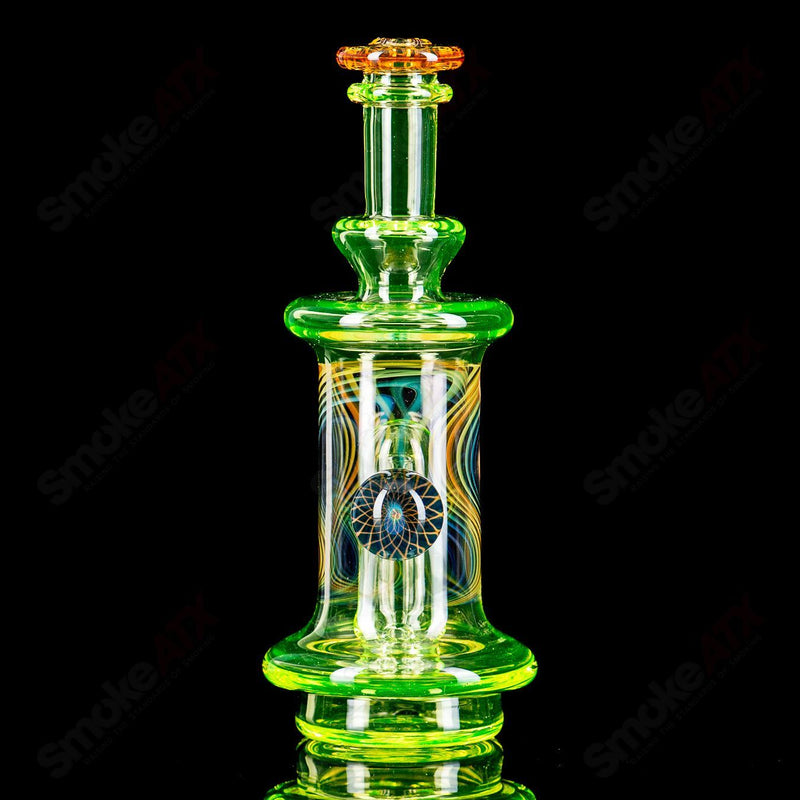Ion Puffco Water Top by Gatez Glass - Smoke ATX 