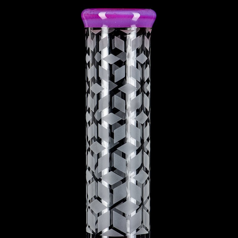 (Pink Slyme) Fusion Perc Tube by Subliminal Glass