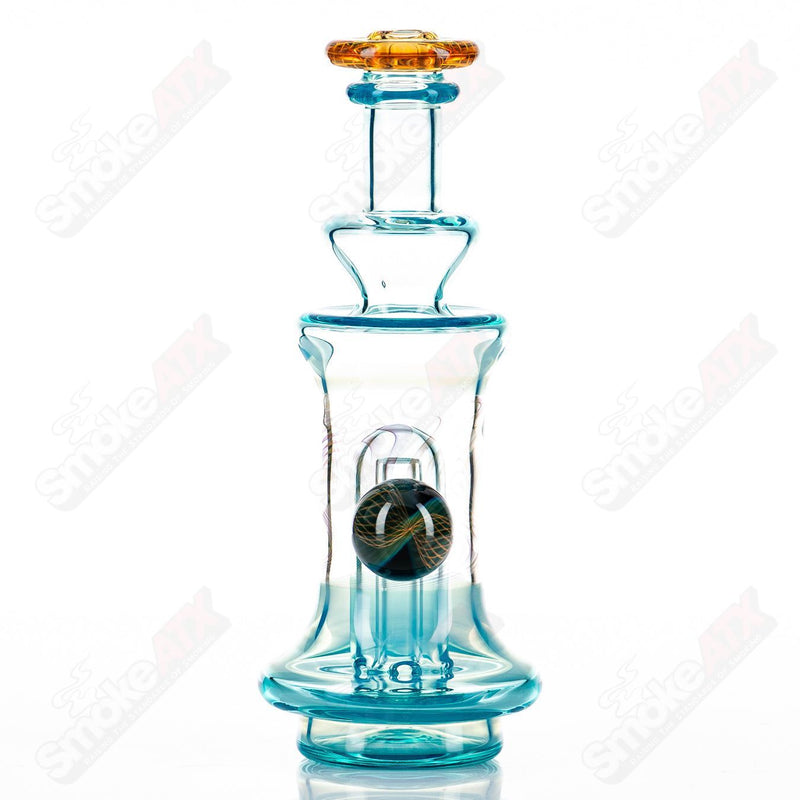 Meta-Terrania Puffco Water Top by Gatez Glass - Smoke ATX 