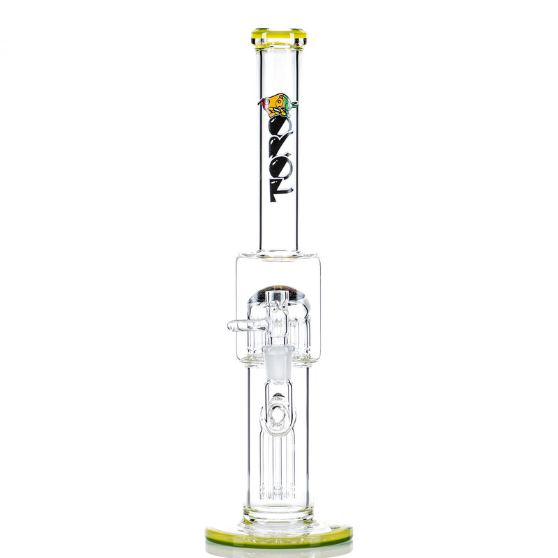 14mm Mini 7/13 Arm Perc with Reversal Sections by Toro Glass