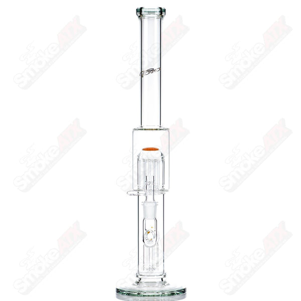 #2 18mm 7/13 Arm Perc w Color Cap (CFL) Toro Glass - Smoke ATX