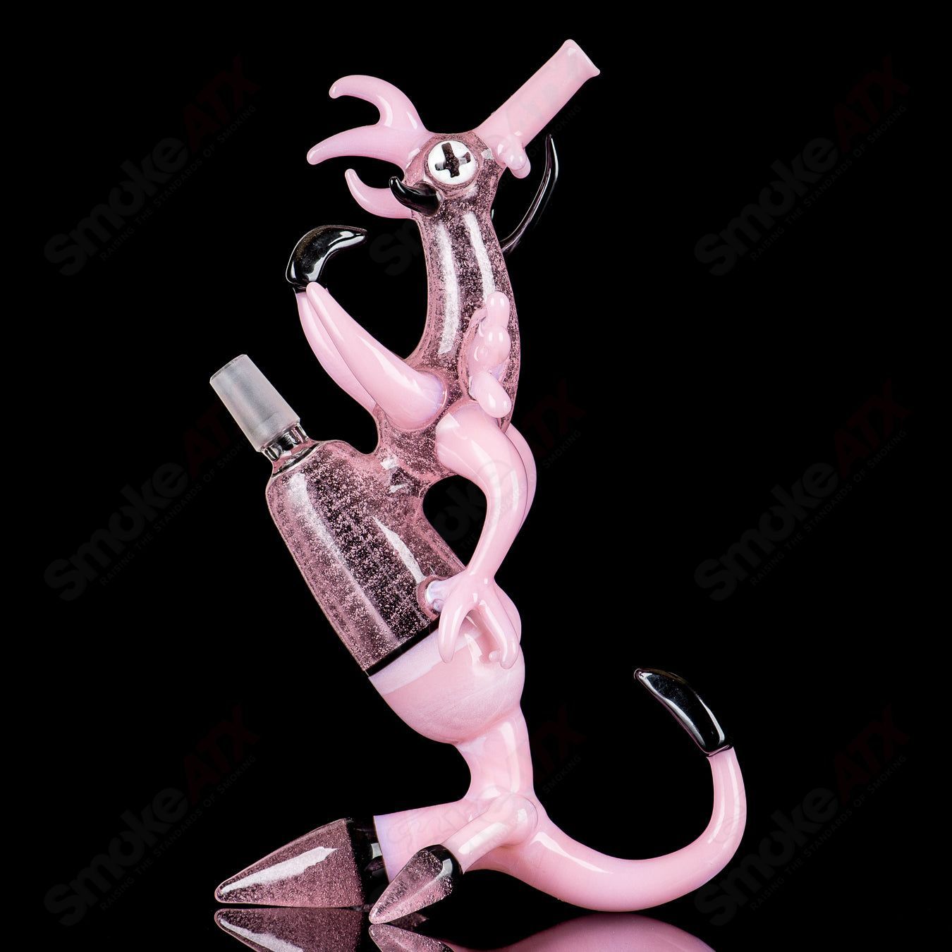 Chicken Rig (Pink Devil) JOP Glass - Smoke ATX