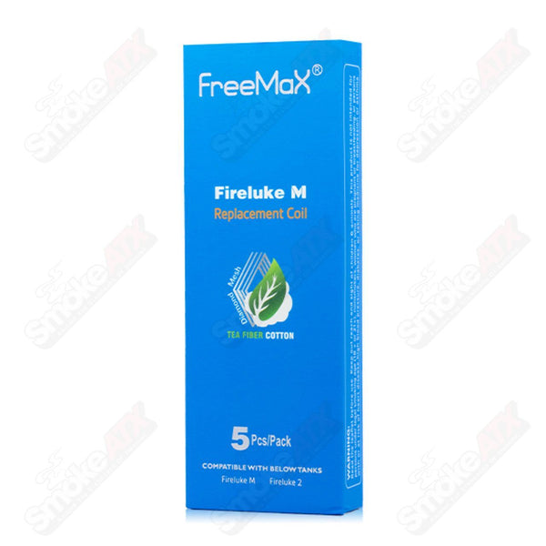 5 PCS 0.15 ohm Fireluke M TX3 Mesh Replacement Coils FreeMax - Smoke ATX 