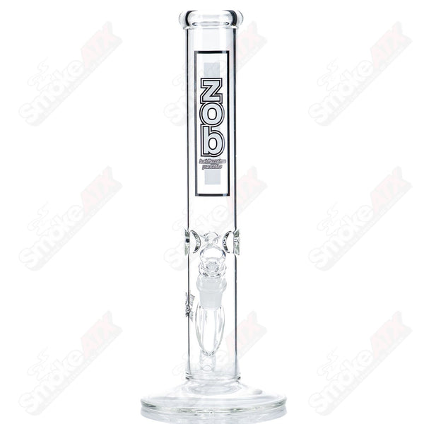 14" Straight Tube (Black/White) ZOB - Smoke ATX 