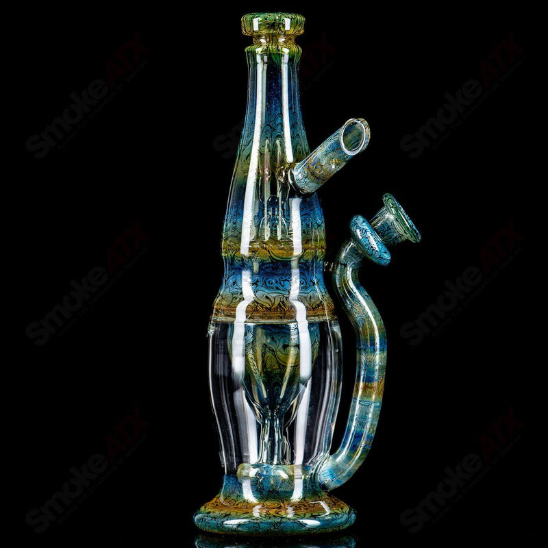 Fumed Apex Incycler (Signed 2021) RAM - Robert Mickelsen Glass - Smoke ATX