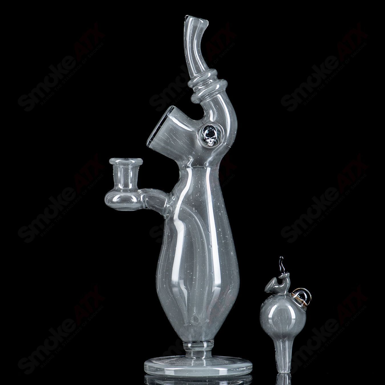 Sherlock w Matching Cap Bottle by JMass - Smoke ATX 