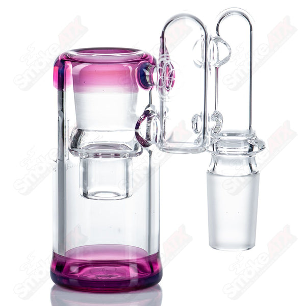 18mm (Royal Jelly) Dry Catch by SOL Glassworks - Smoke ATX