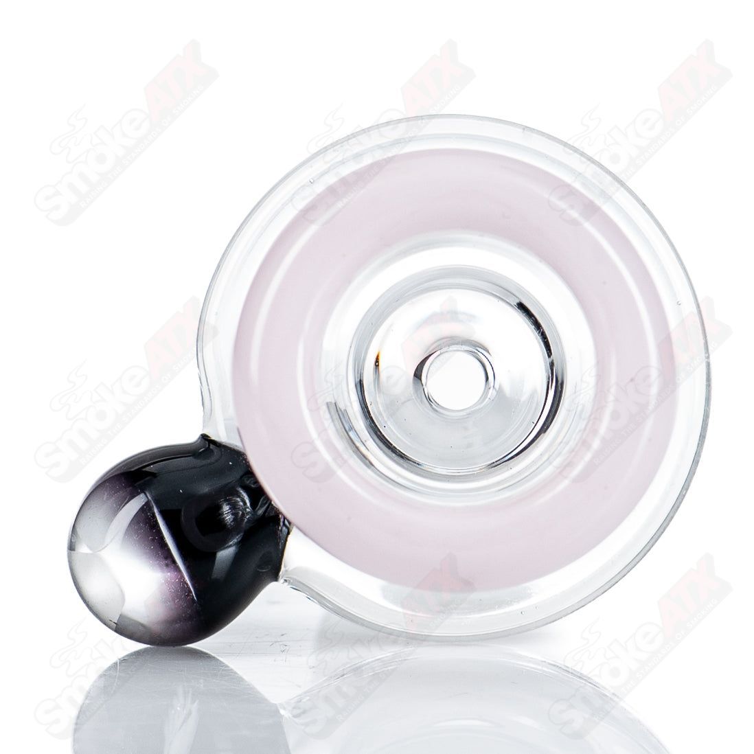 #2 18mm Single Hole Slide w Millie (Punisher) by Black Tuna - Smoke ATX 