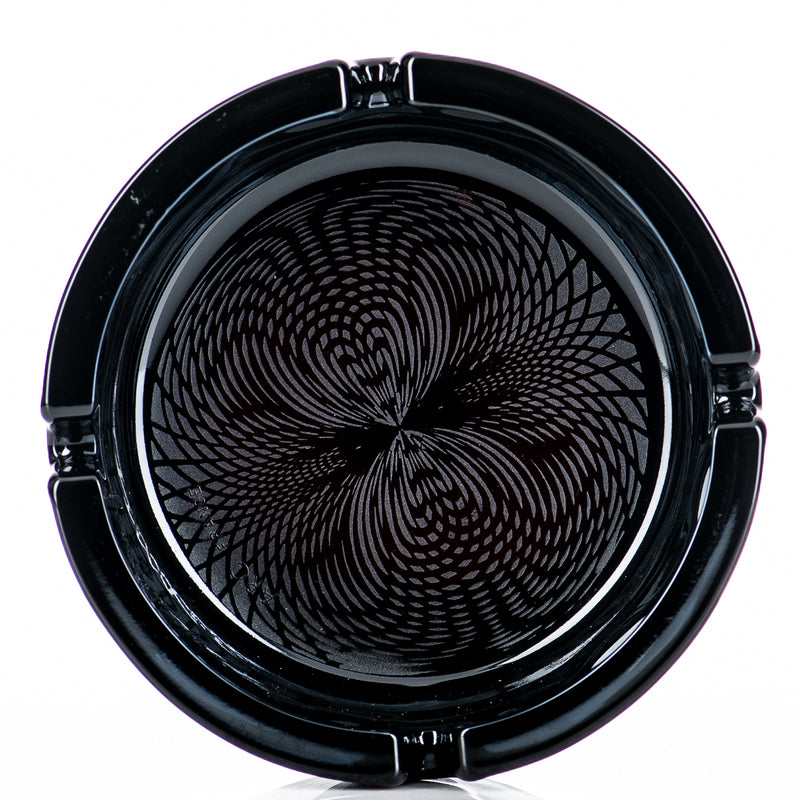 Black Ashtray Bowtie Retti Pattern Sovereignty - Smoke ATX 