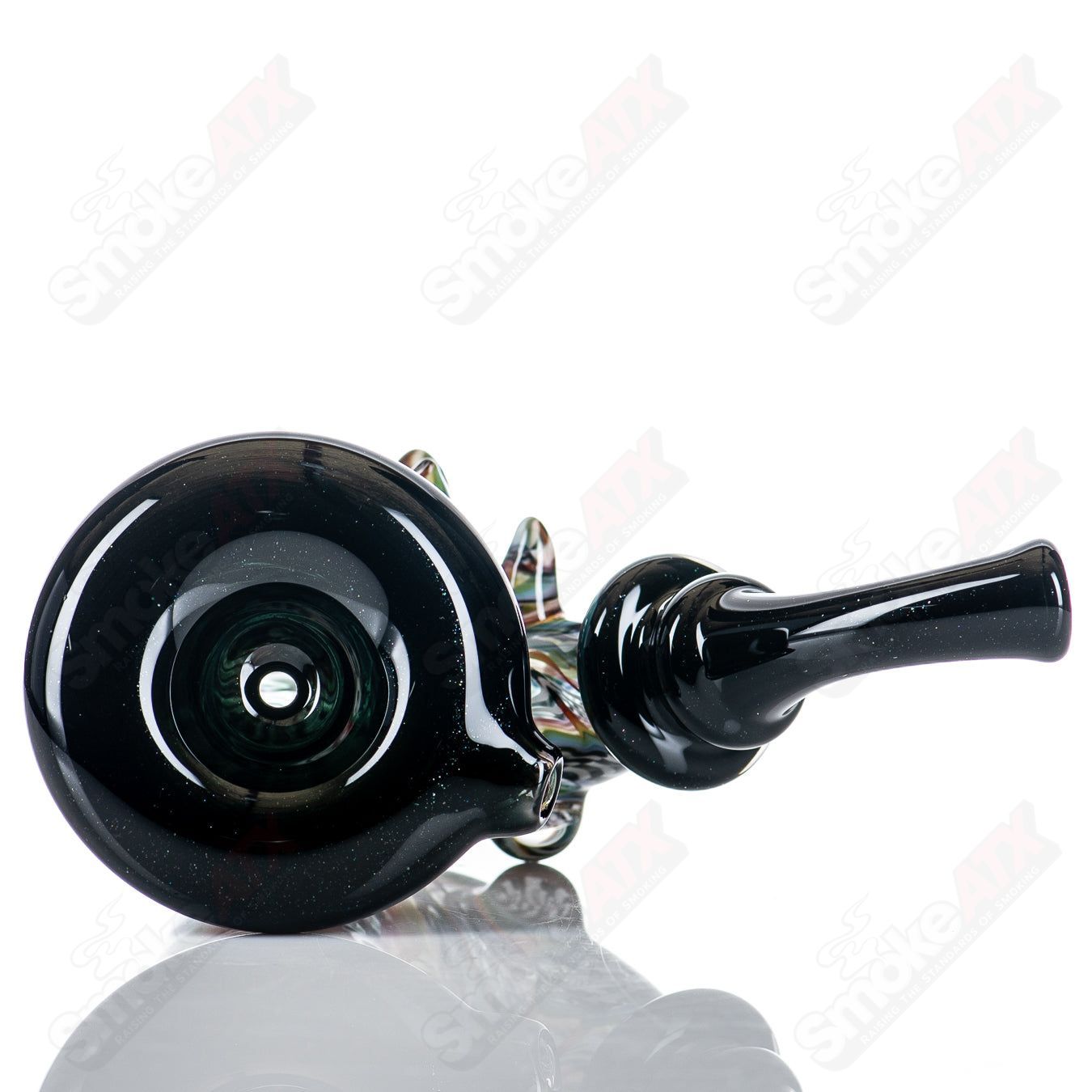 3D Spiral Wrap n' Rake Sherlock Collab by Shawna Benson (THG) x JMass Glass - Smoke ATX