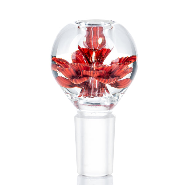 #3 18mm Lampwork Flower Bowl by Swan Glass