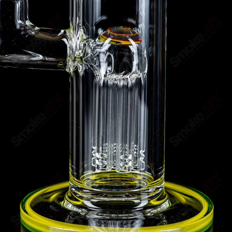 14mm Mini 7/13 Arm Perc with Reversal Sections by Toro Glass