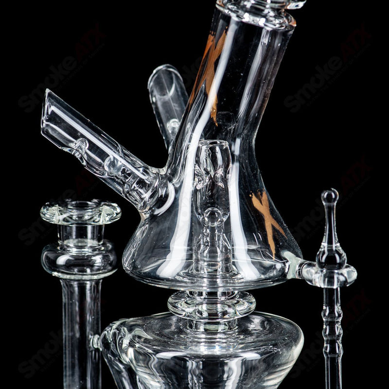 Clear Xhalecycler RAM Robert Mickelsen Glass - Smoke ATX 