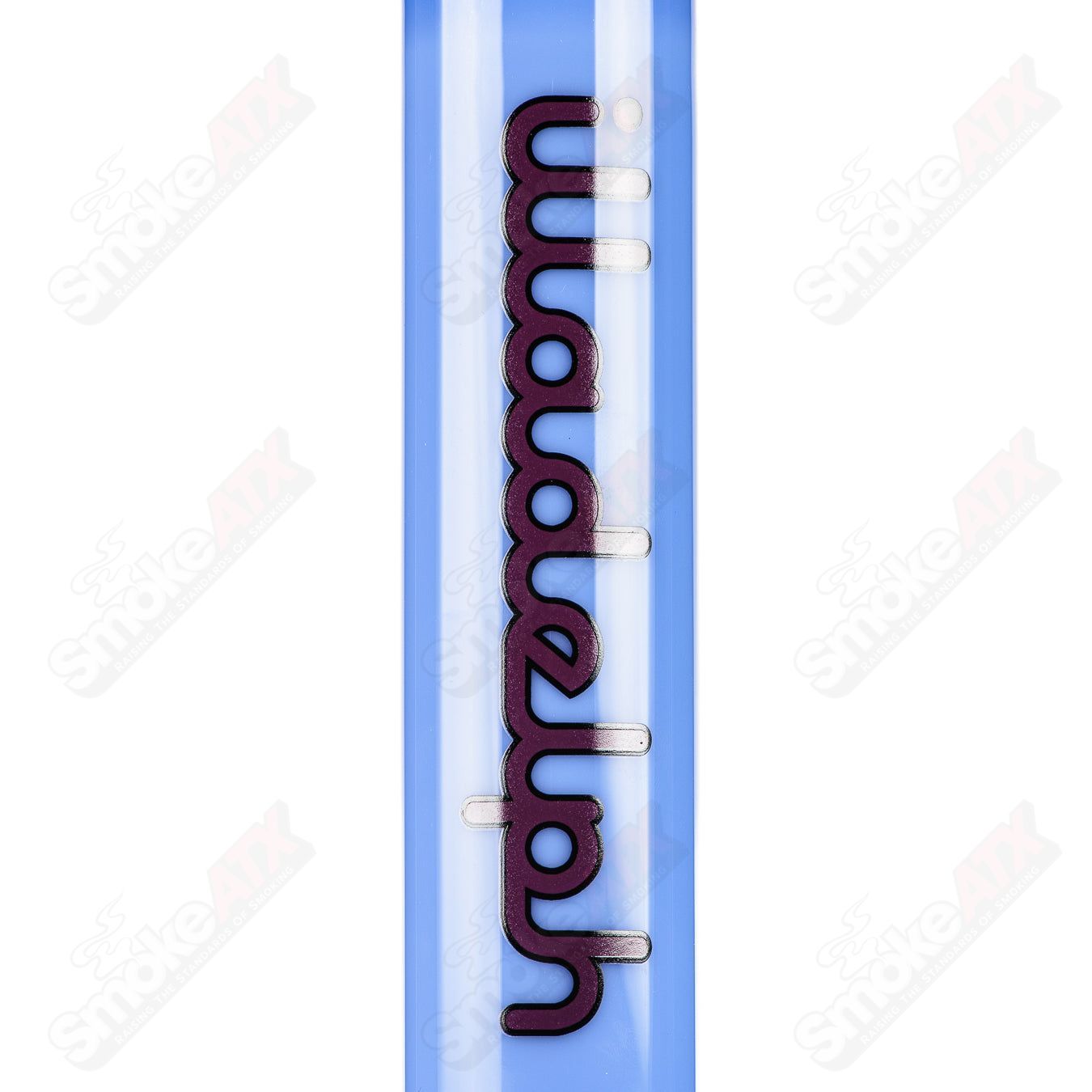 Illadelph Crushed opal & Milky Blue Spiral Beaker - Smoke ATX