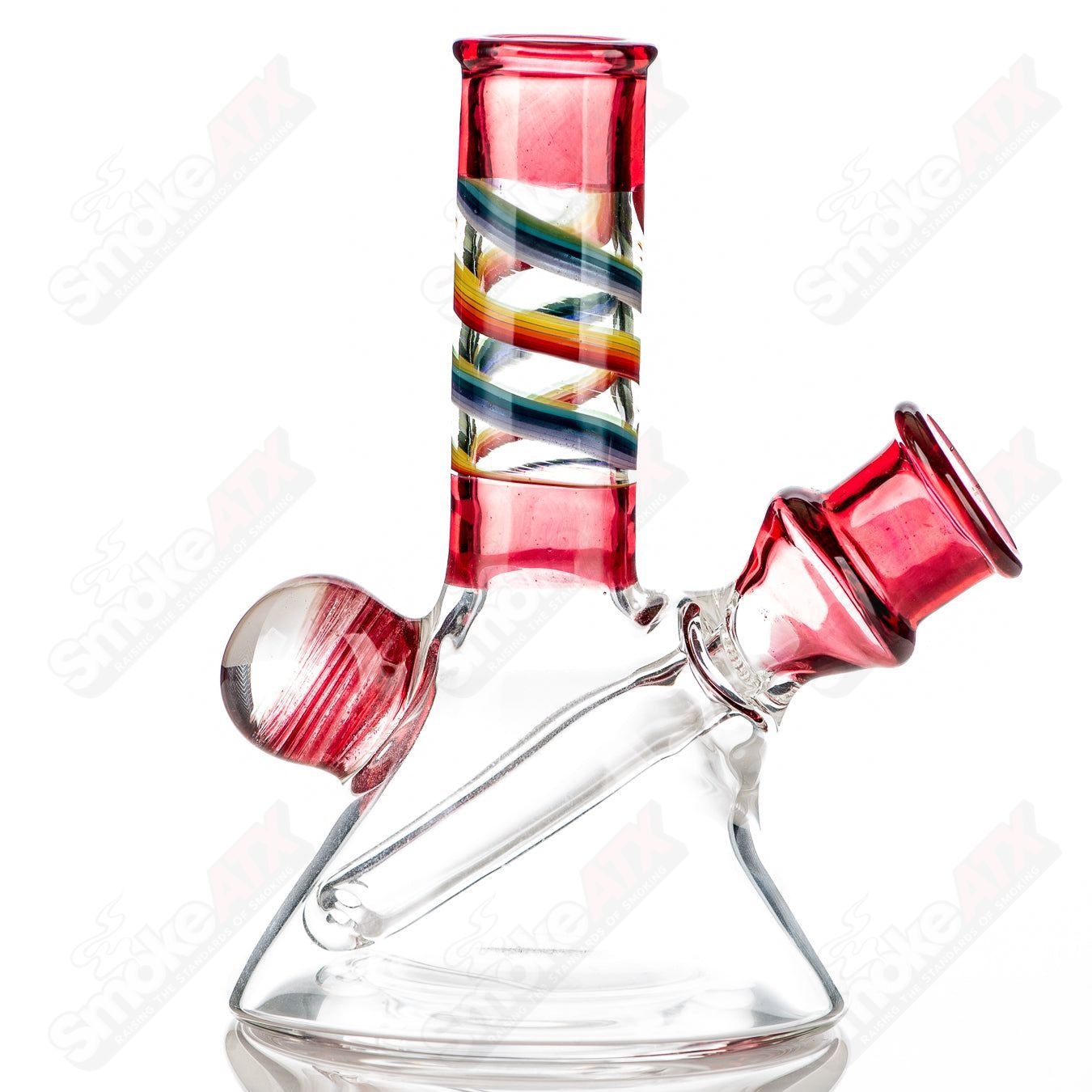 Illuminati Mini Beaker Lux Glass - Smoke ATX