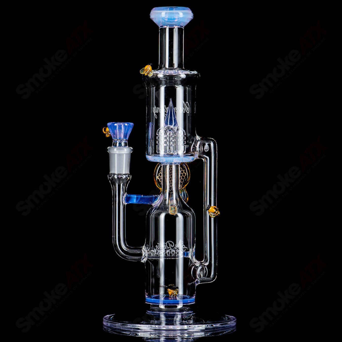 Mini Hornet w/ Neo Opal Accents by Sovereignty & Joe P - Smoke ATX 