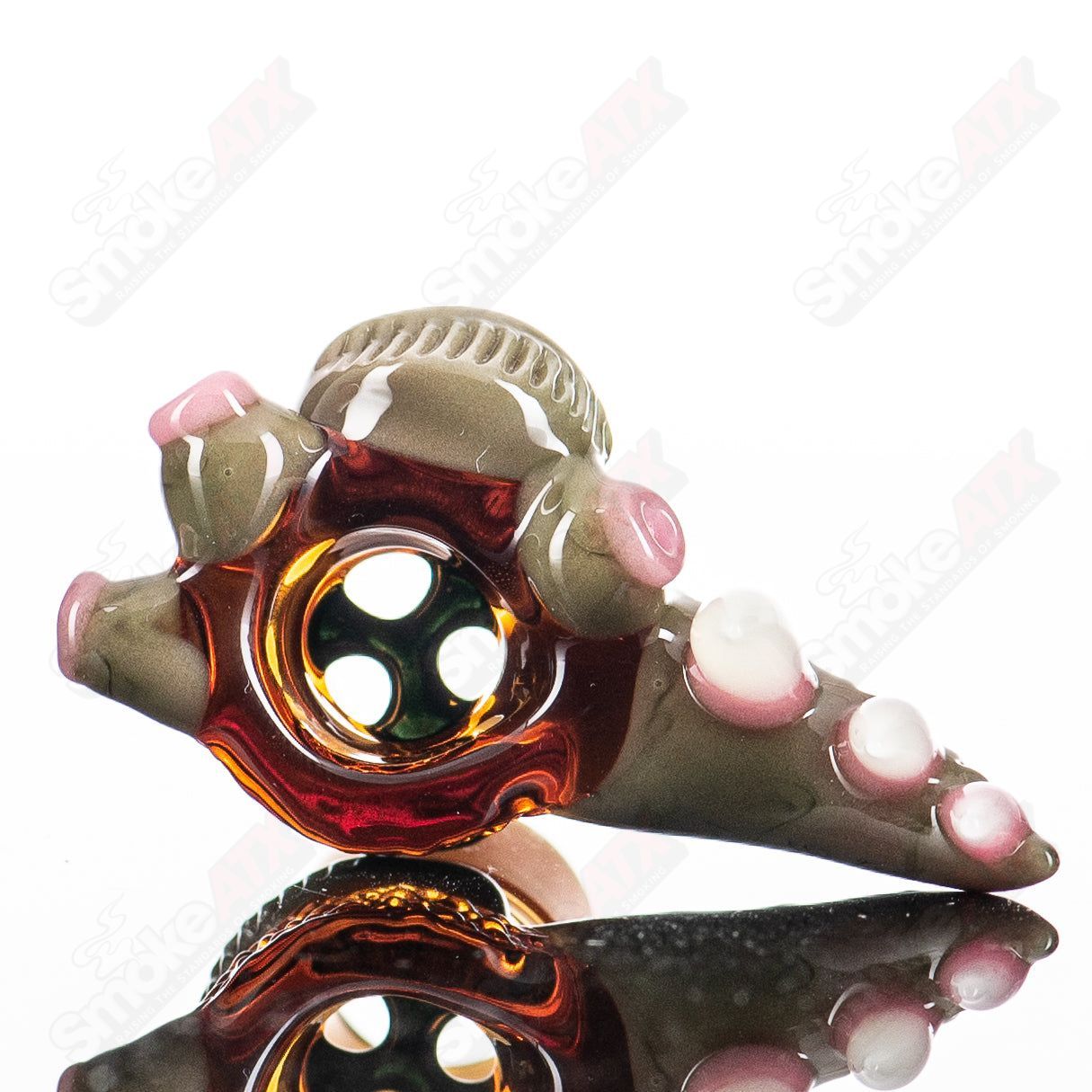 18mm Amber Joint Spanish Olive Slide by SALT