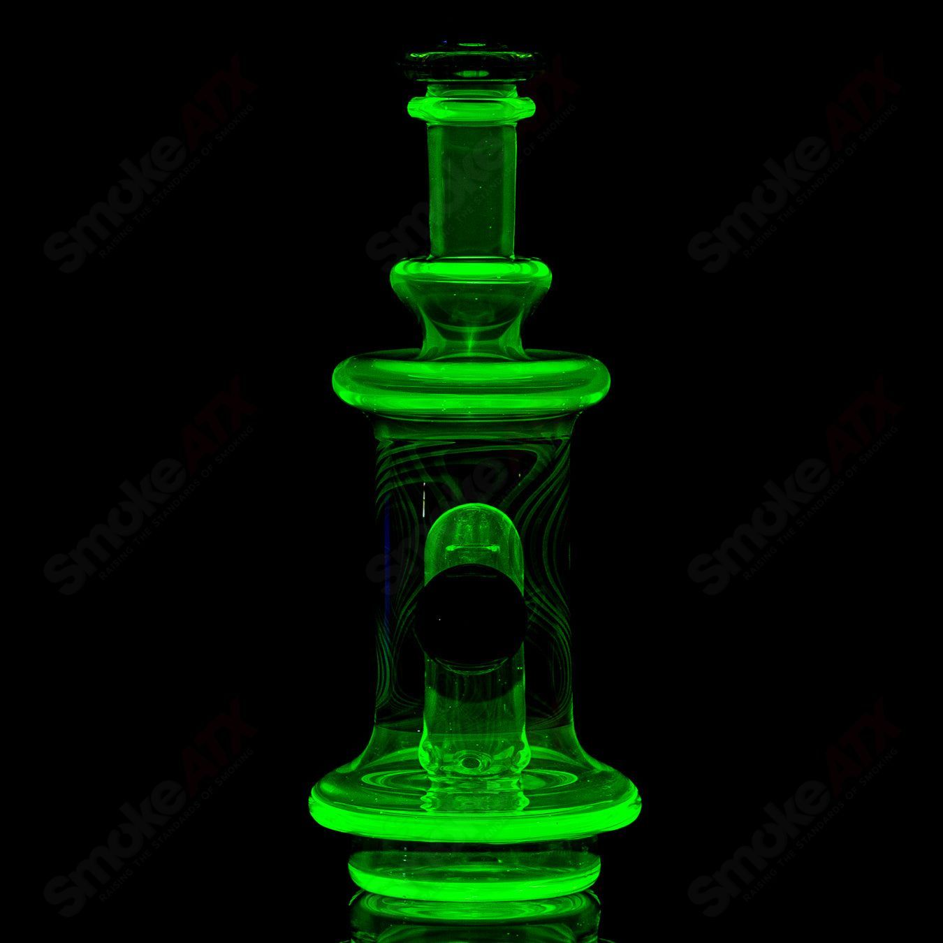 Ion Puffco Water Top by Gatez Glass - Smoke ATX