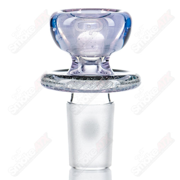 #1 19mm UV Color Elements Single Hole Bowl Mobius - Smoke ATX 