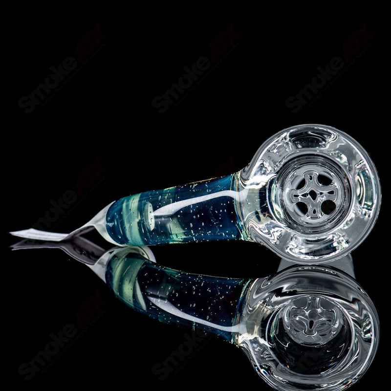 18mm Partial Accent Patterned Slide (Shifty Aquarius) Sovereignty - Smoke ATX