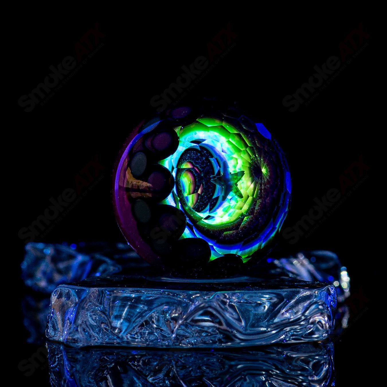 Opal Star Marble Pauly 2 Finger - Smoke ATX 