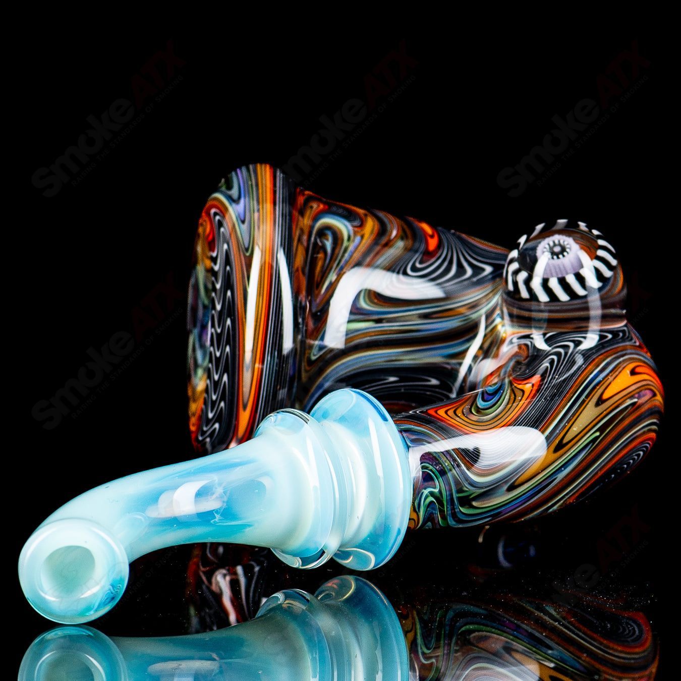 #2 Small Wig Wag Sherlock w Milli Accent by JMass - Smoke ATX 