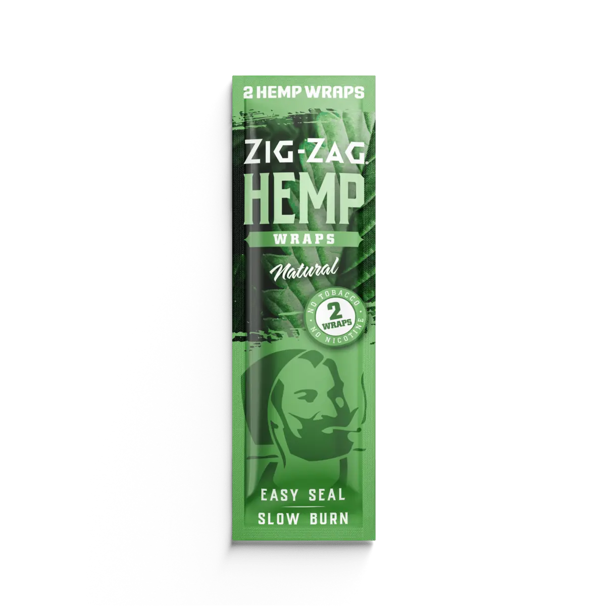 2pk Natural Flavor Hemp Wraps Zig Zag - Smoke ATX 