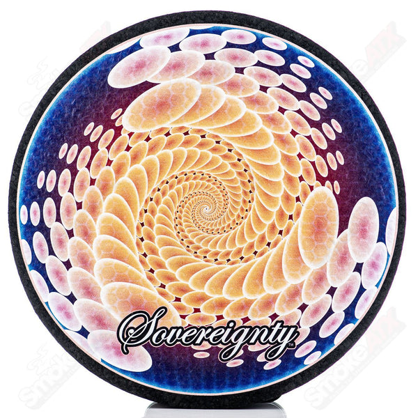 Honeycomb Spiral Mood Mat Circle LE /250 Sovereignty - Smoke ATX 