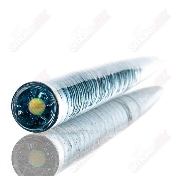 #3 Opal Accent Spiral Poker Tool Sovereignty Glass - Smoke ATX