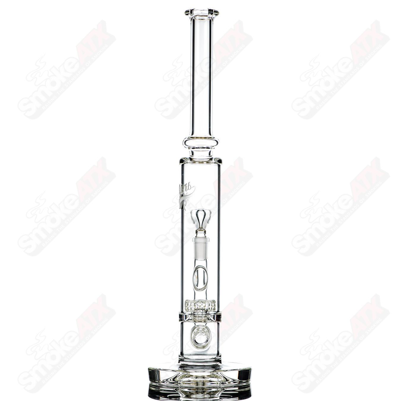 50mm UV Horizonline/Helix Perc Tube Rawlins Glass - Smoke ATX