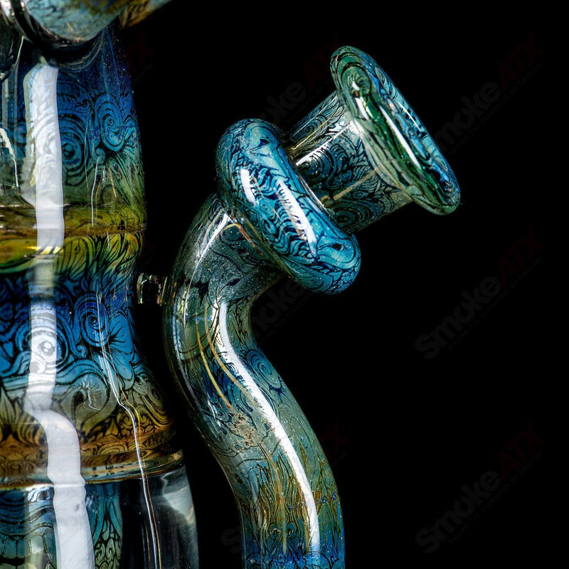 Fumed Apex Incycler (Signed 2021) RAM - Robert Mickelsen Glass - Smoke ATX
