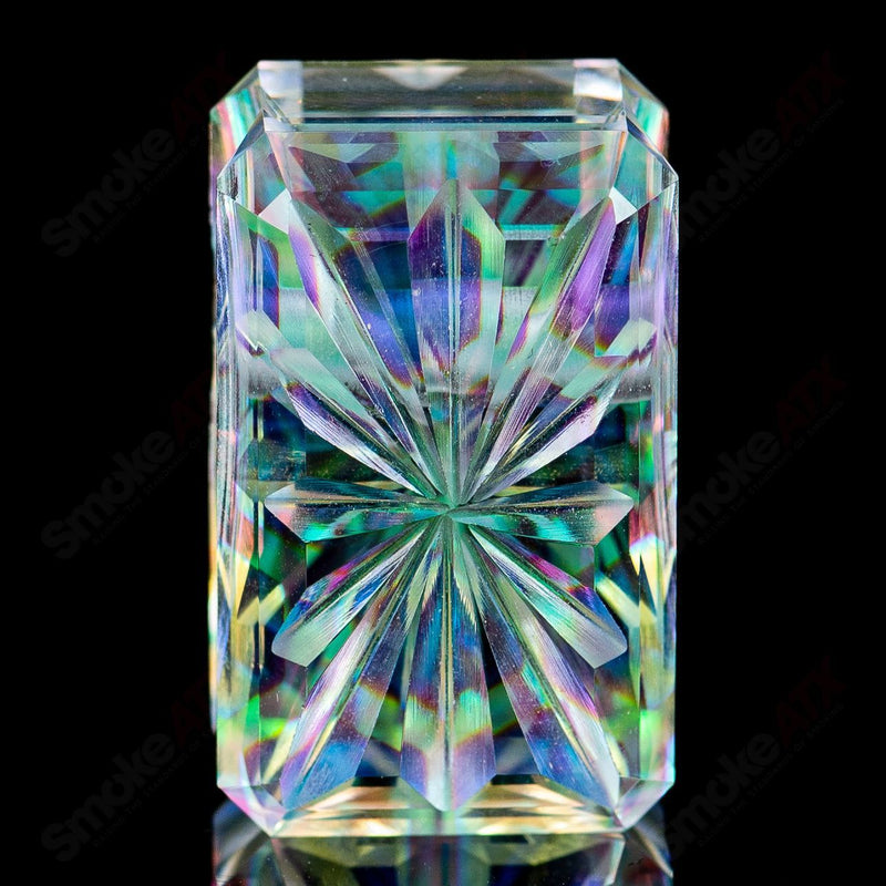 Fantasy Dichro Tablet Pendant by Fatal Facets