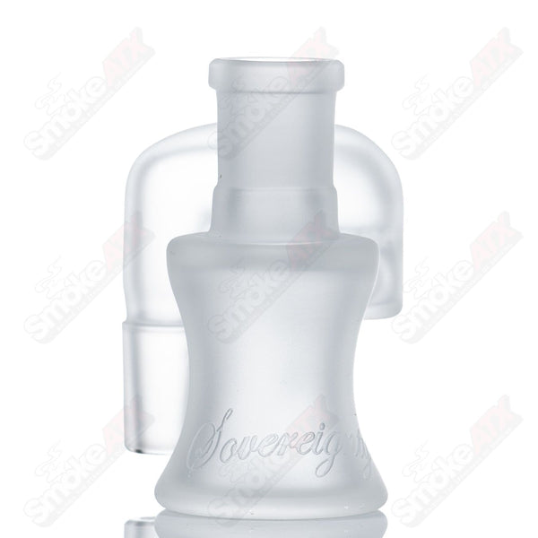 18mm Frosted Dry Cleaner Ash Catcher by Sovereignty Style #4 - Smoke ATX