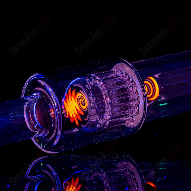 14mm Circ to 13 Arm Perc w Reversal Sections by Toro Glass