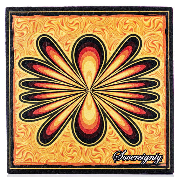 Yellow & Orange Bowtie Mood Mat Square LE /250 Sovereignty - Smoke ATX 