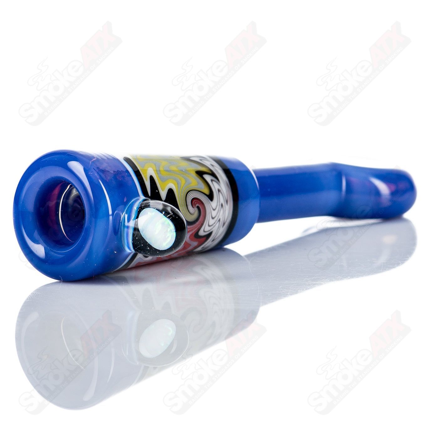 #9 Wig wag Chillim  by Kirkland Glassworks - Smoke ATX 